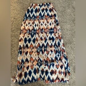 Boho Maxi Skirt. Like new